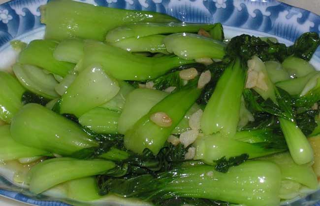 蒜蓉小油菜的功效及做法